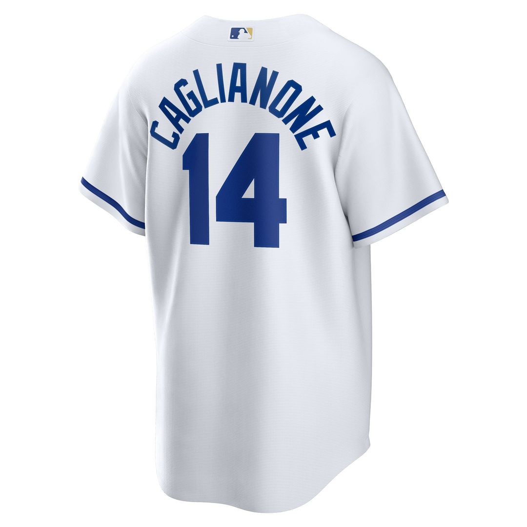 Kansas City Royals Jac Caglianone Nike Home Replica Jersey - White MLB Team Jersey Baseball Fan Apparel