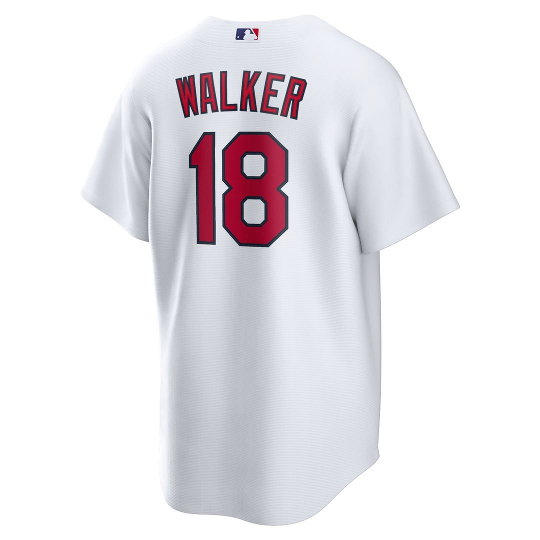 St. Louis Cardinals Jordan Walker Nike Home Official Replica Player Jersey - White MLB Team Jersey Baseball Fan Apparel