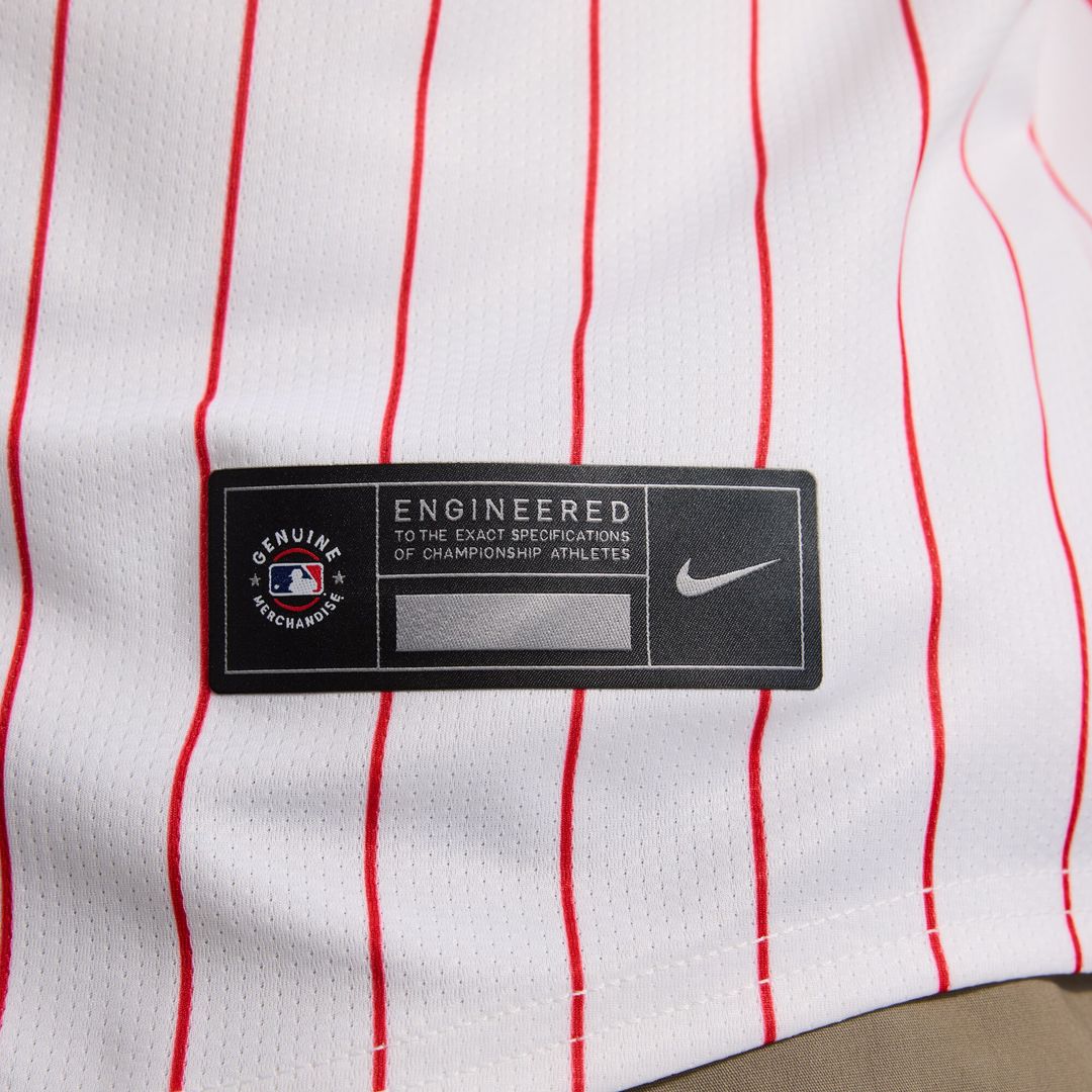 Philadelphia Phillies J.T. Realmuto Nike Home Limited Player Jersey - White MLB Team Jersey Baseball Fan Apparel