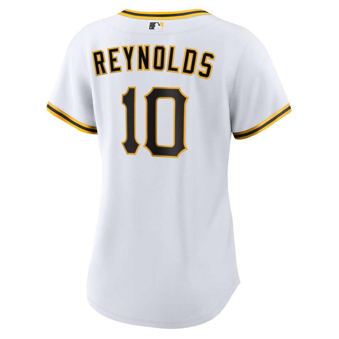 Pittsburgh Pirates Bryan Reynolds Nike Women's Home Replica Jersey - White MLB Team Jersey Baseball Fan Apparel