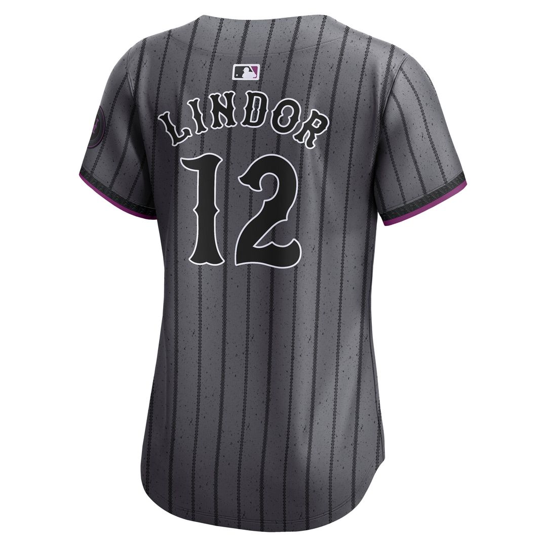 New York Mets Francisco Lindor Nike Women's City Connect Limited Jersey - Gray MLB Team Jersey Baseball Fan Apparel