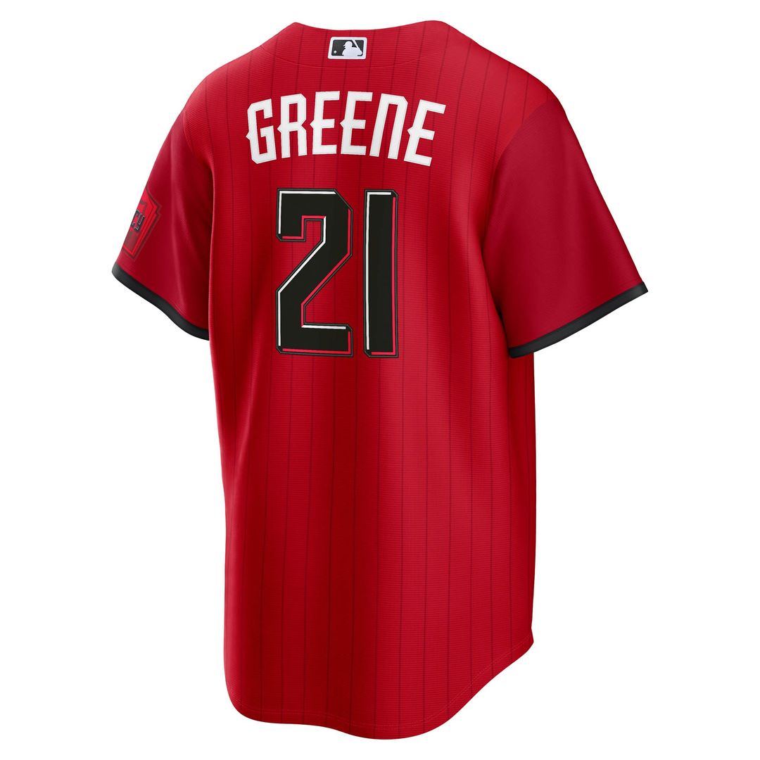 Cincinnati Reds Hunter Greene Nike 2026 City Connect Stadium Jersey - Red MLB Team Jersey Baseball Fan Apparel