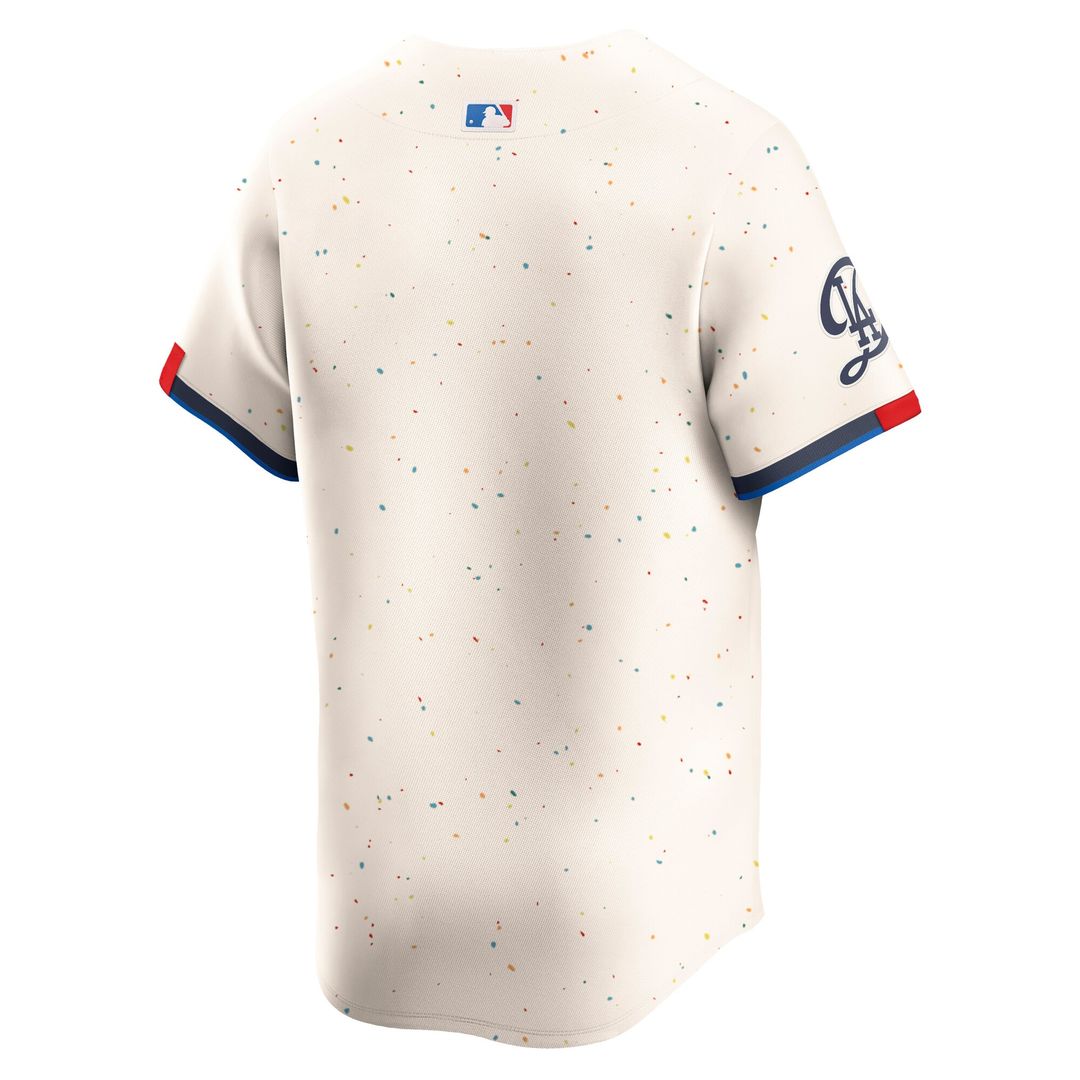Los Angeles Dodgers Nike City Connect Limited Jersey - Cream MLB Team Jersey Baseball Fan Apparel