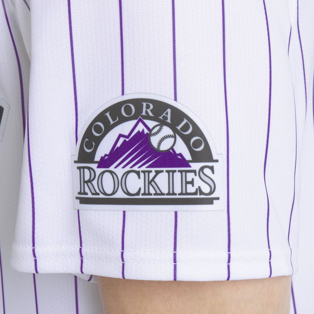 Colorado Rockies Nike Home Limited Player Jersey - White MLB Team Jersey Baseball Fan Apparel