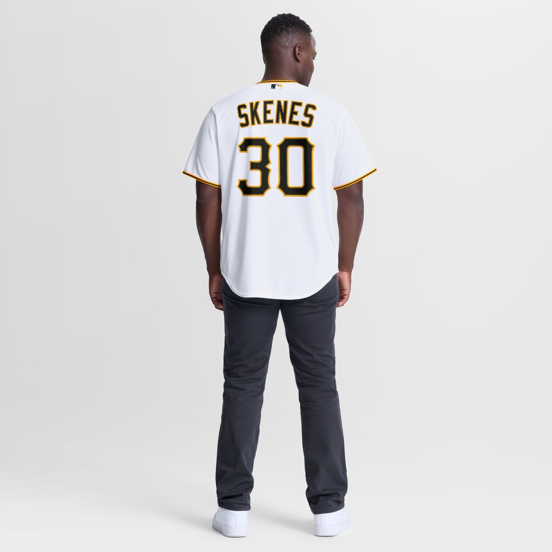 Pittsburgh Pirates Paul Skenes Nike Home Replica Jersey - White MLB Team Jersey Baseball Fan Apparel