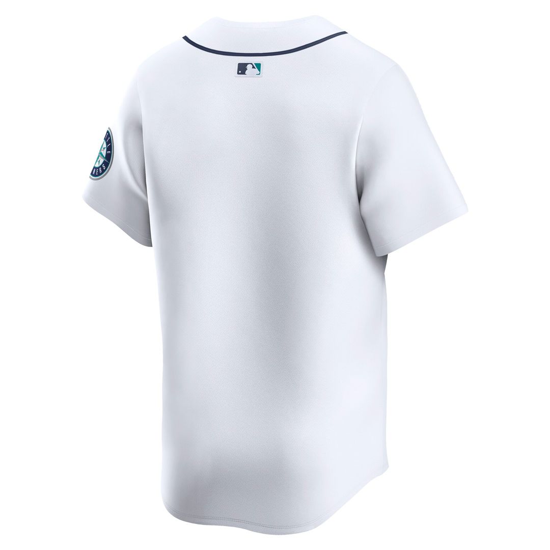 Seattle Mariners Nike Home Limited Jersey - White MLB Team Jersey Baseball Fan Apparel