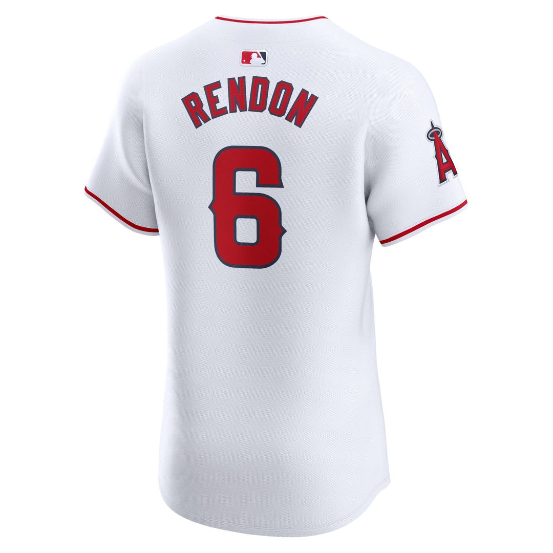 Los Angeles Angels Anthony Rendon Nike Home Elite Player Jersey - White MLB Team Jersey Baseball Fan Apparel
