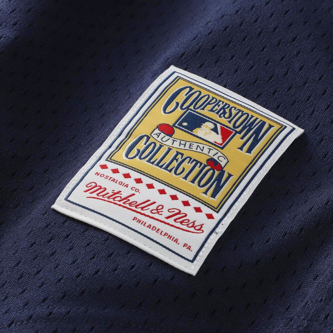 Reggie Jackson California Angels Mitchell & Ness Authentic Batting Practice Jersey - Navy MLB Team Jersey Baseball Fan Apparel