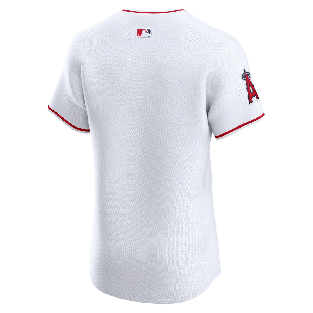 Los Angeles Angels Nike Home Elite Jersey - White MLB Team Jersey Baseball Fan Apparel