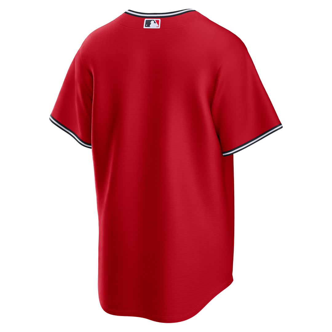 Cleveland Guardians Nike Alternate Replica Jersey - Red MLB Team Jersey Baseball Fan Apparel