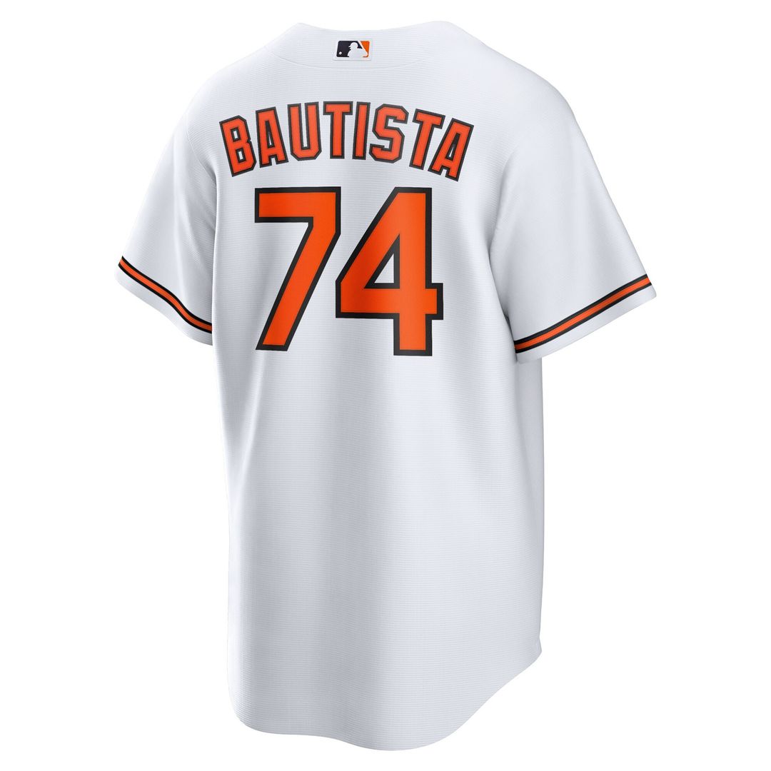 Baltimore Orioles Felix Bautista Nike Replica Player Jersey - White MLB Team Jersey Baseball Fan Apparel