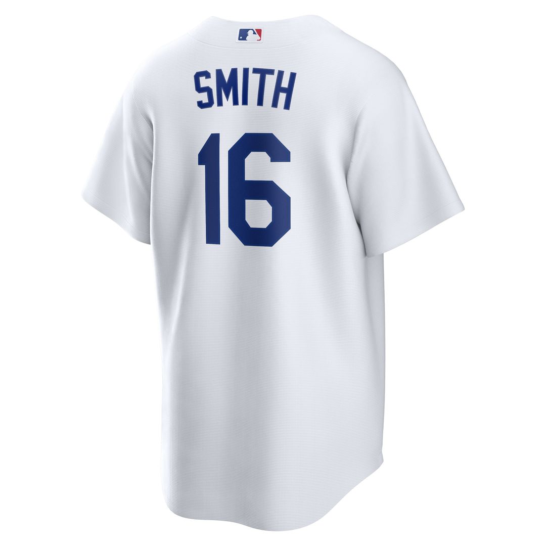 Los Angeles Dodgers Will Smith Nike Home Replica Jersey - White MLB Team Jersey Baseball Fan Apparel