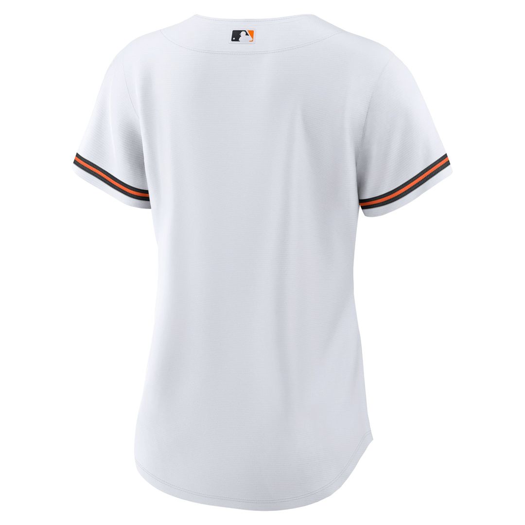 Baltimore Orioles Nike Women's Home Replica Team Jersey - White MLB Team Jersey Baseball Fan Apparel