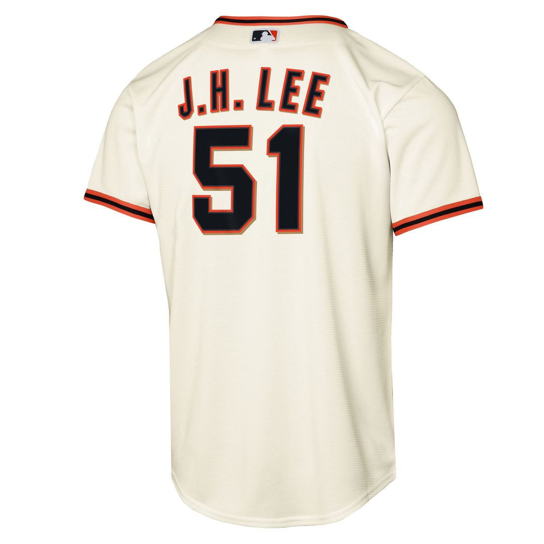 San Francisco Giants Jung Hoo Lee Nike Youth Home Replica Player Jersey - Cream MLB Team Jersey Baseball Fan Apparel