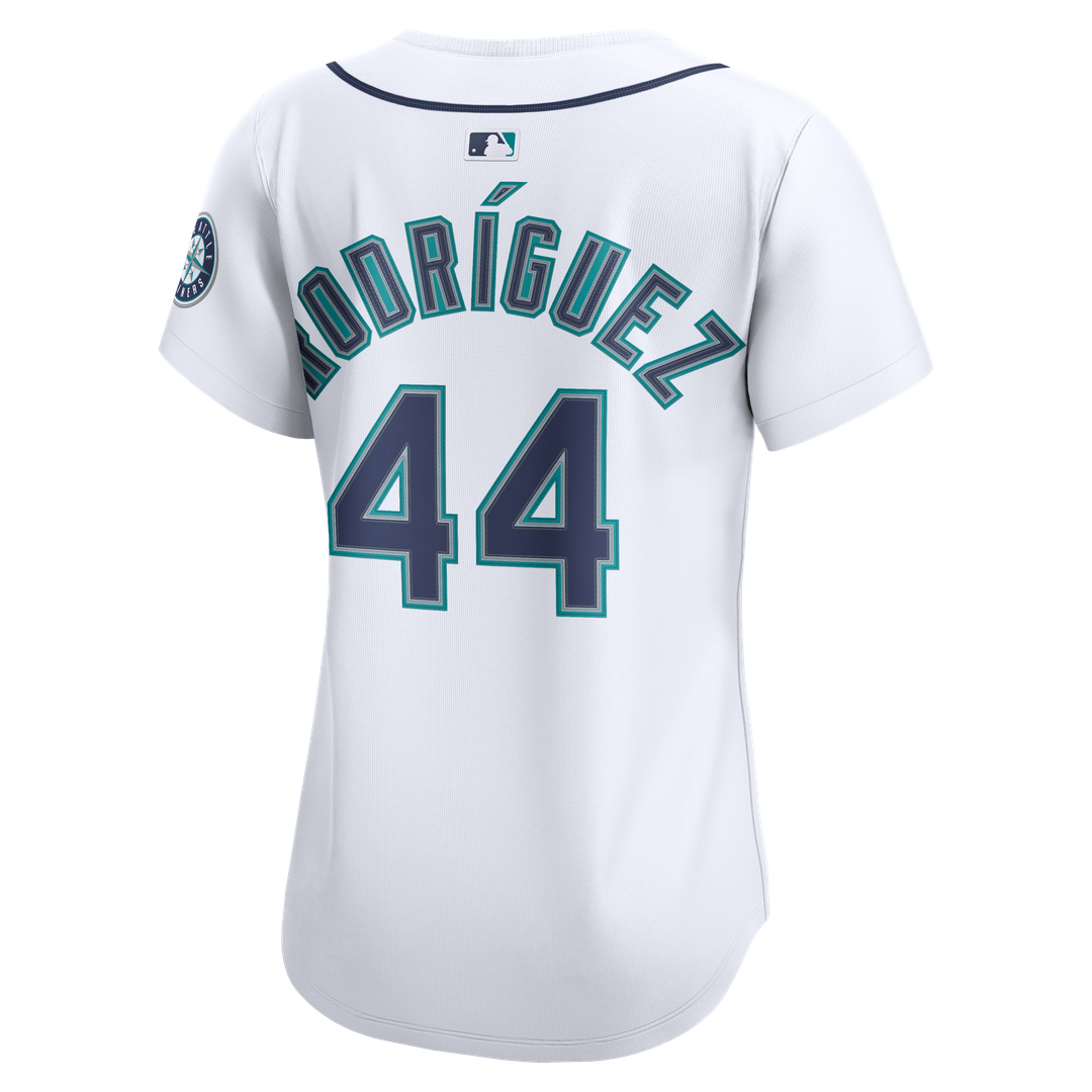 Seattle Mariners Julio Rodríguez Nike Women's Home Limited Jersey - White MLB Team Jersey Baseball Fan Apparel