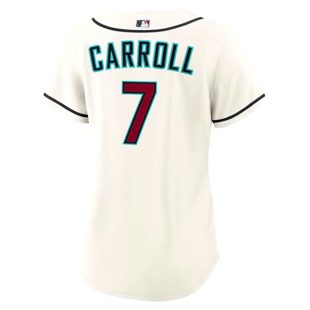 Arizona Diamondbacks Corbin Carroll Nike Women's Home Replica Jersey - Cream MLB Team Jersey Baseball Fan Apparel