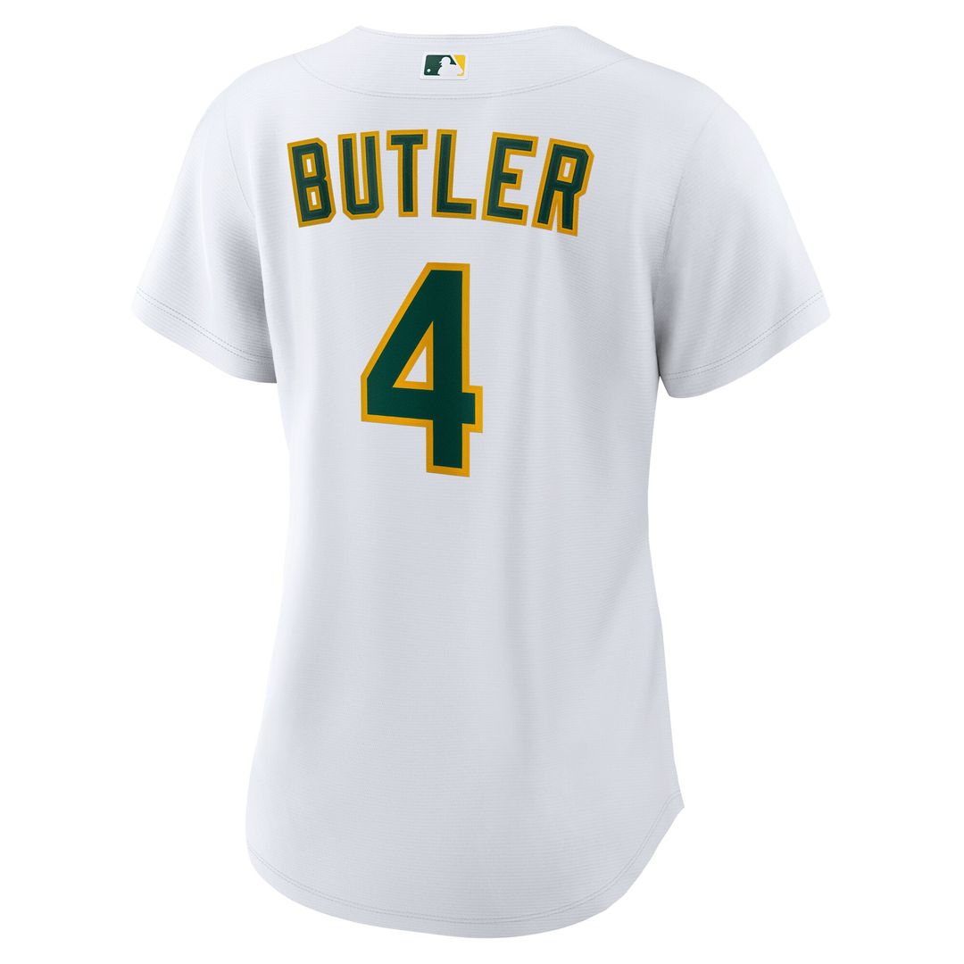 Athletics Lawrence Butler Nike Women's Home Replica Jersey - White MLB Team Jersey Baseball Fan Apparel