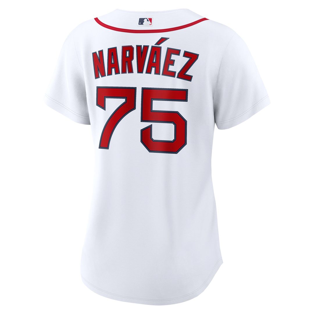 Boston Red Sox Carlos Narváez Nike Women's Home Replica Jersey - White MLB Team Jersey Baseball Fan Apparel
