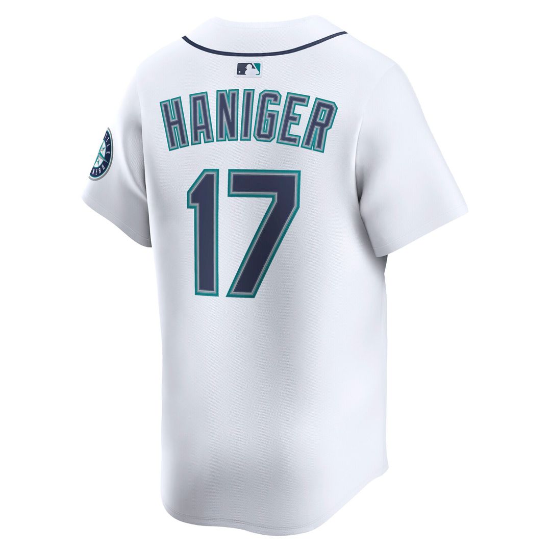 Seattle Mariners Mitch Haniger Nike Home Limited Player Jersey - White MLB Team Jersey Baseball Fan Apparel