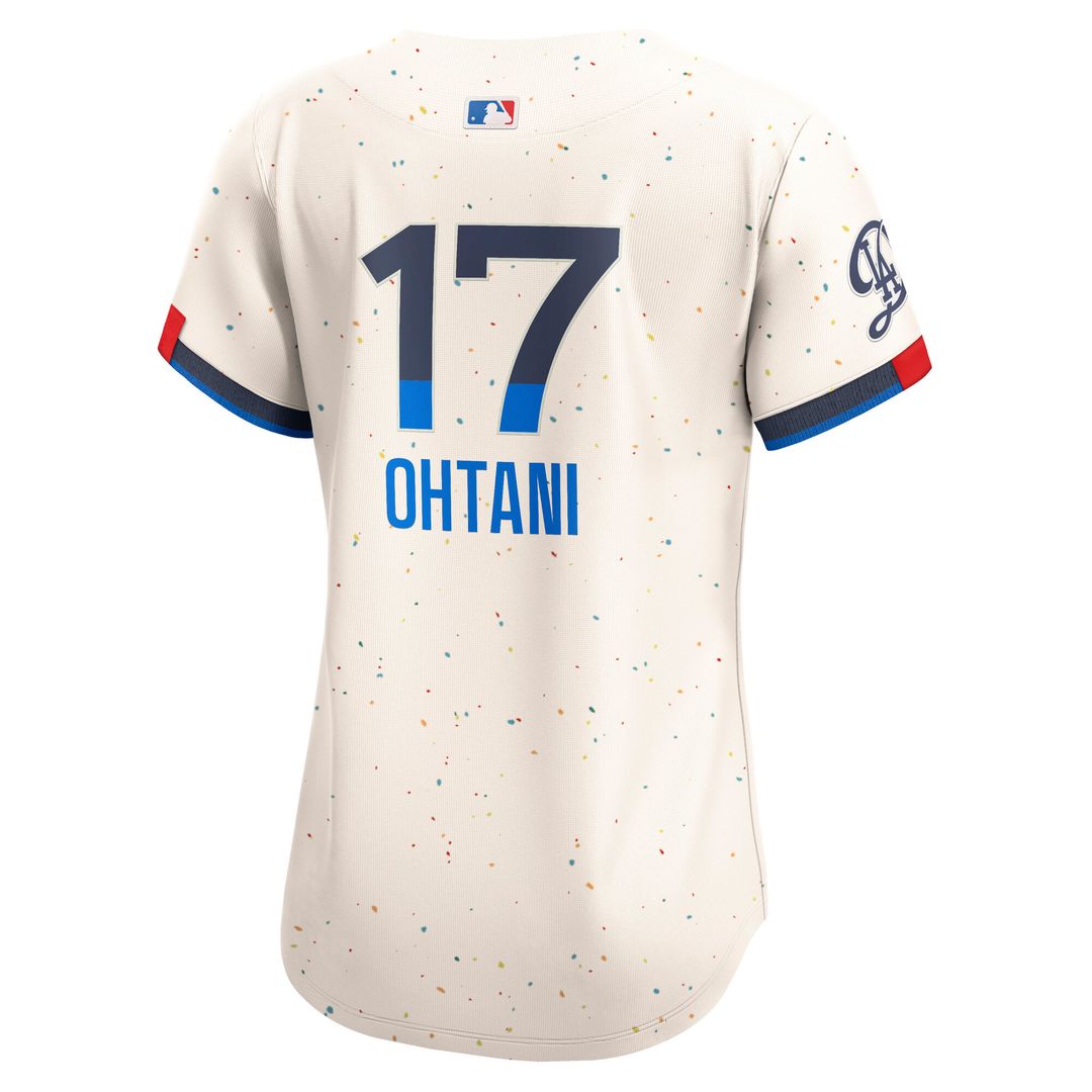 Los Angeles Dodgers Shohei Ohtani Nike Women's City Connect Limited Player Jersey - Cream MLB Team Jersey Baseball Fan Apparel