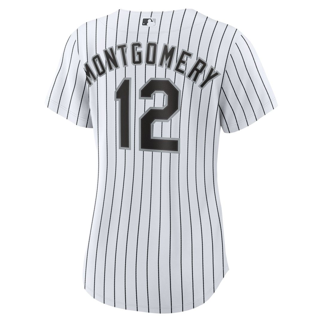 Chicago White Sox Colson Montgomery Nike Women's Home Replica Jersey - White MLB Team Jersey Baseball Fan Apparel