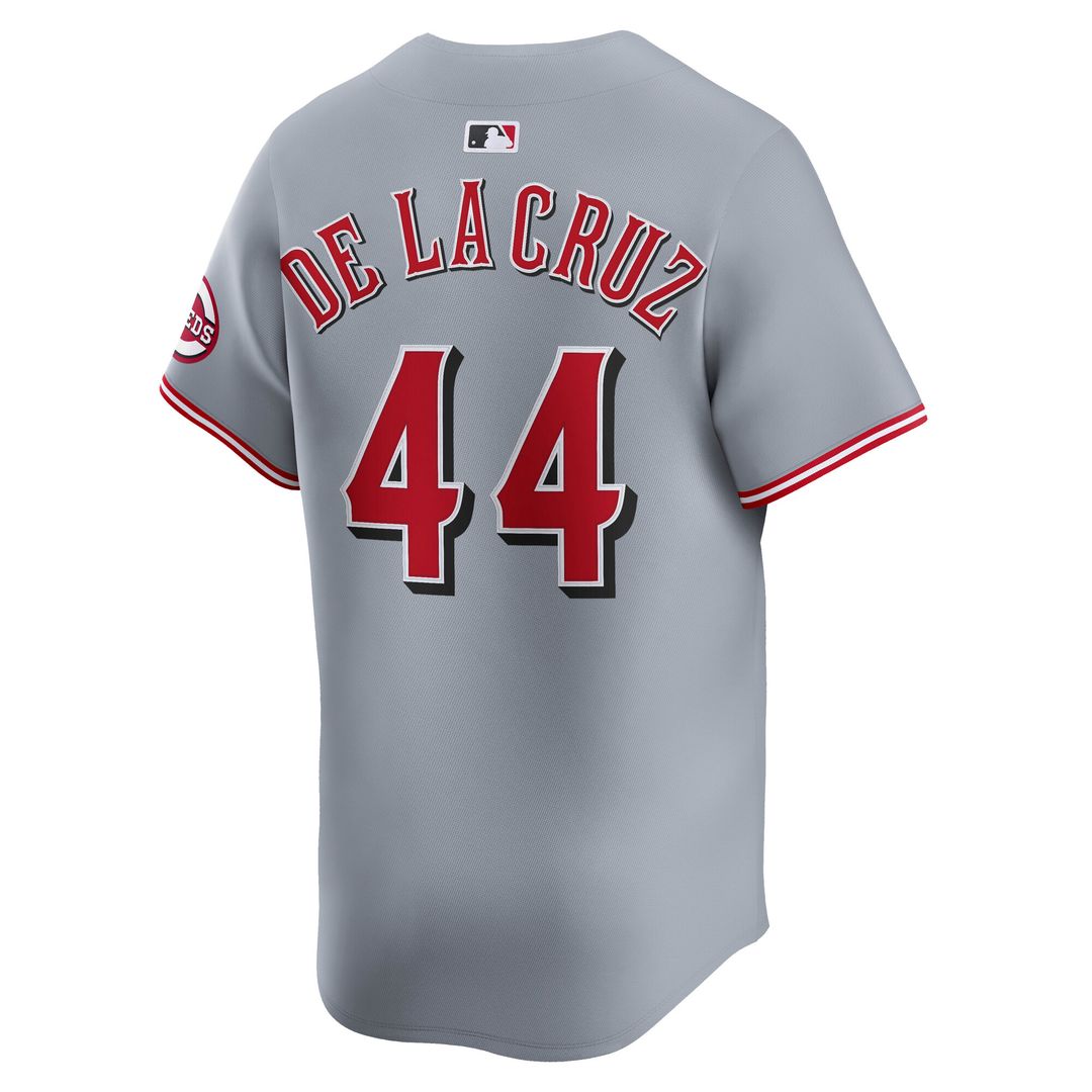 Cincinnati Reds Elly De La Cruz Nike Home Limited Player Jersey - White MLB Team Jersey Baseball Fan Apparel