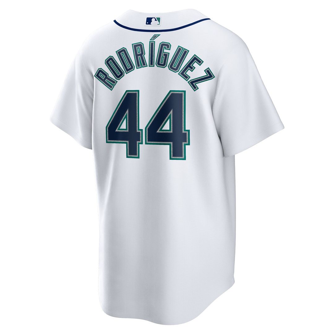 Seattle Mariners Julio Rodriguez Nike Home Replica Player Jersey - White MLB Team Jersey Baseball Fan Apparel