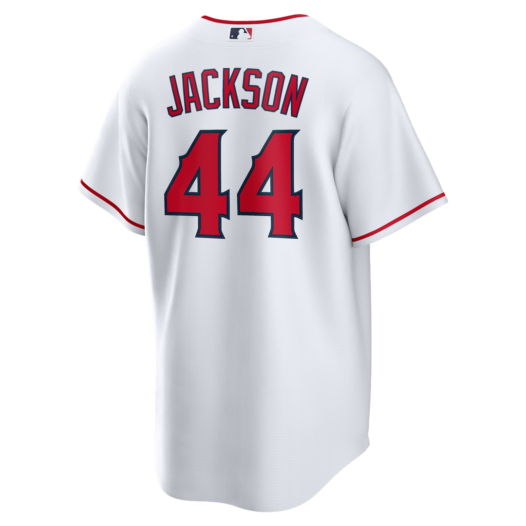 Los Angeles Angels Reggie Jackson Nike Home Retired Player Replica Jersey - White MLB Team Jersey Baseball Fan Apparel