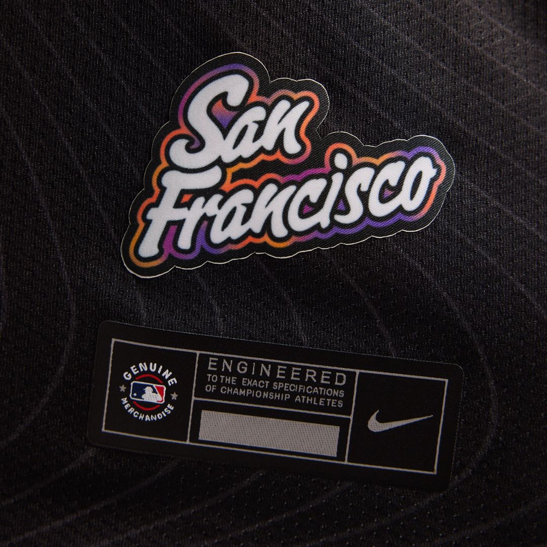 San Francisco Giants Matt Chapman Nike Women's 2025 City Connect Limited Jersey - Anthracite MLB Team Jersey Baseball Fan Apparel