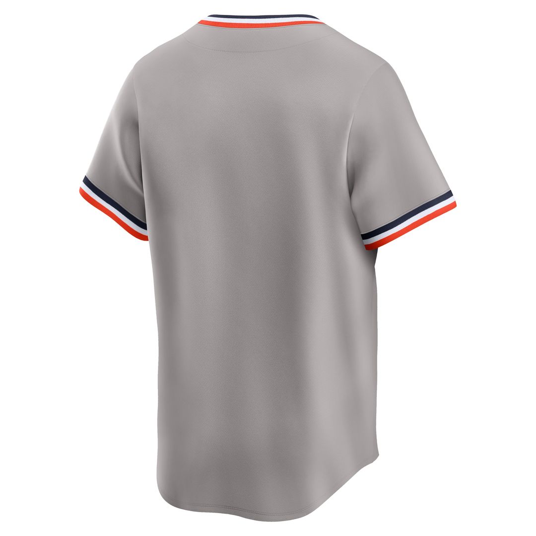 Detroit Tigers Nike Cooperstown Limited Jersey - Gray MLB Team Jersey Baseball Fan Apparel
