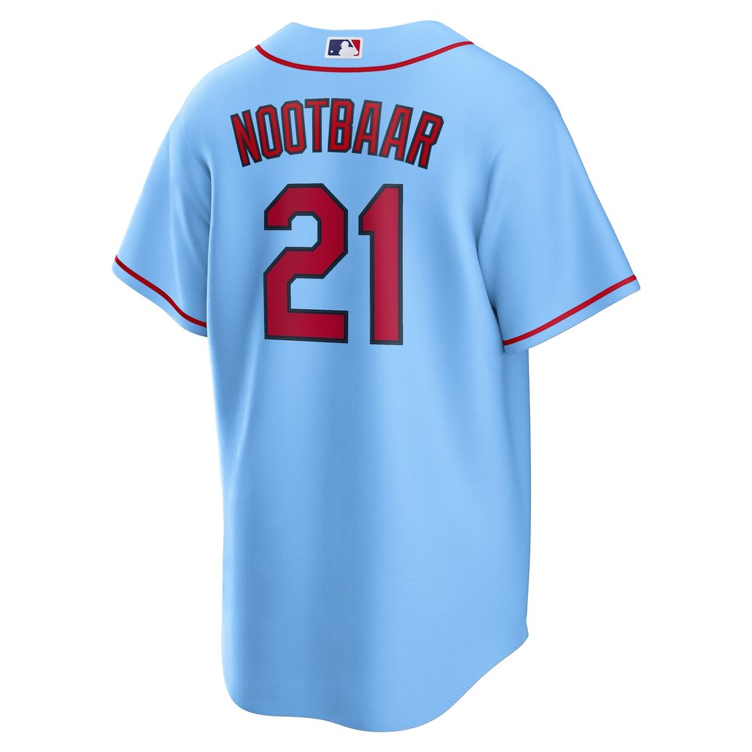 St. Louis Cardinals Lars Nootbaar Nike Home Replica Jersey - White MLB Team Jersey Baseball Fan Apparel