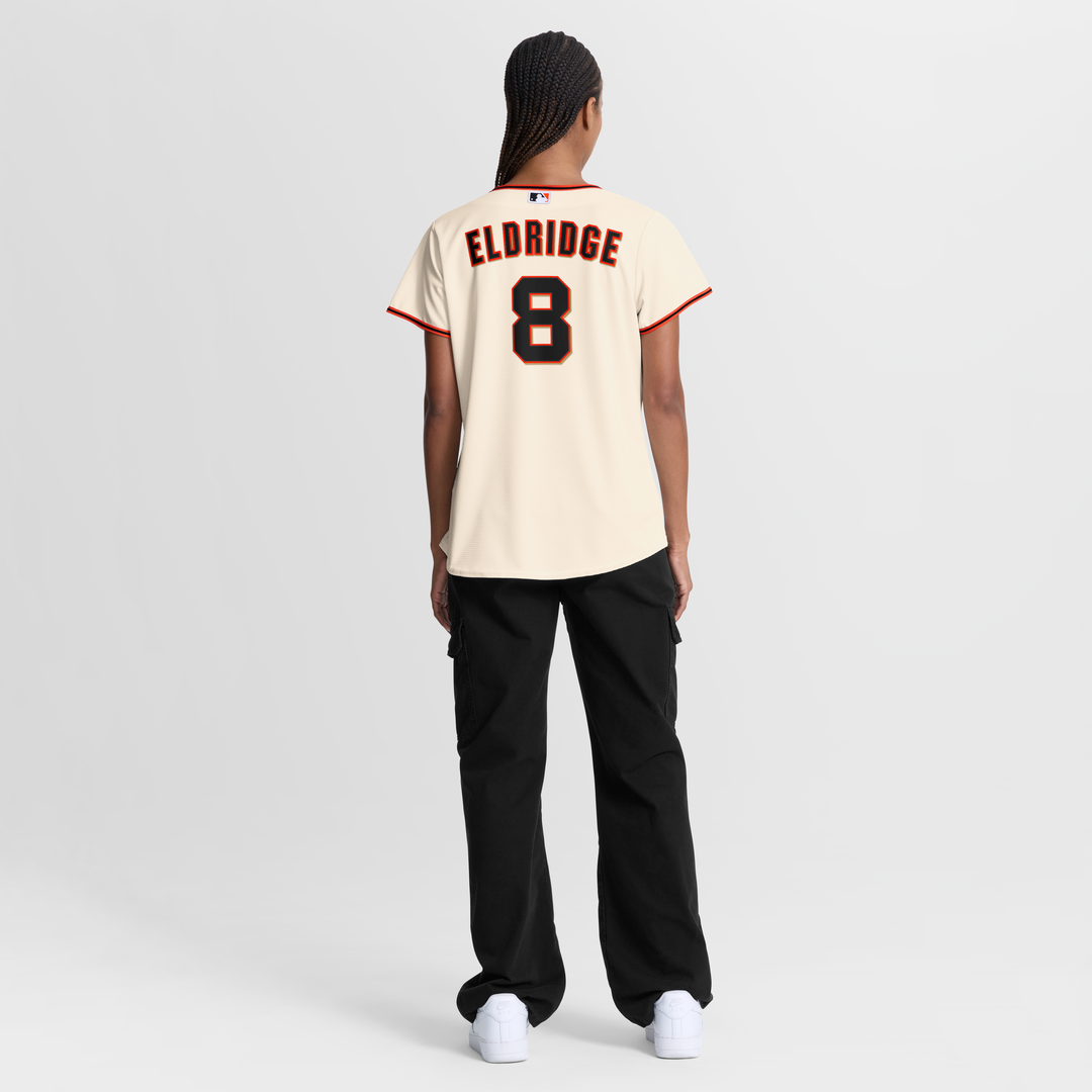 San Francisco Giants Bryce Eldridge Nike Women's Home Replica Jersey - Cream MLB Team Jersey Baseball Fan Apparel