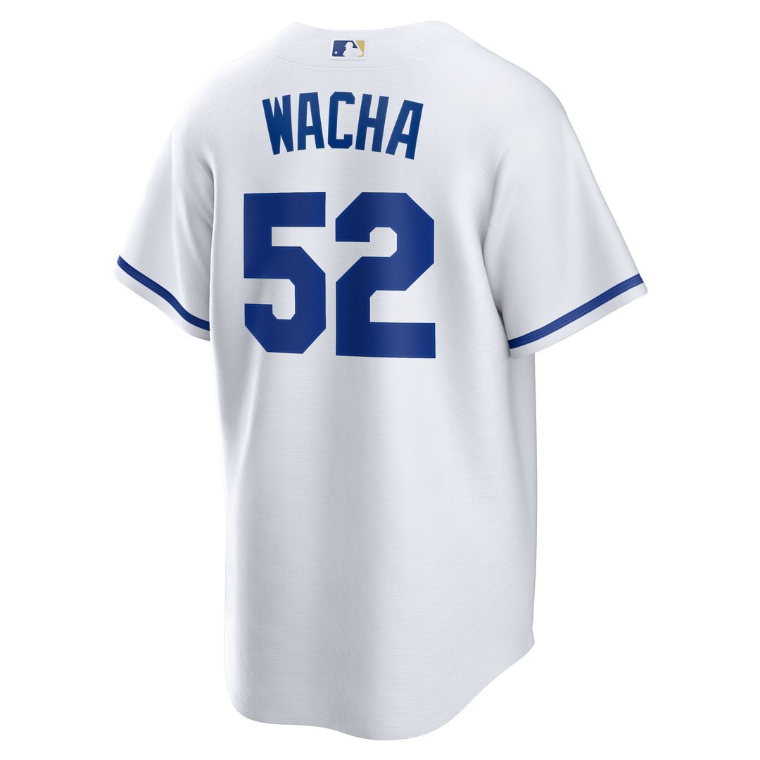 Kansas City Royals Michael Wacha Nike Home Replica Jersey - White MLB Team Jersey Baseball Fan Apparel