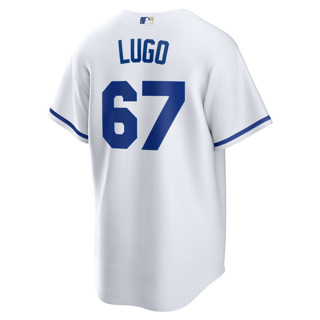 Kansas City Royals Seth Lugo Nike Home Replica Jersey - White MLB Team Jersey Baseball Fan Apparel