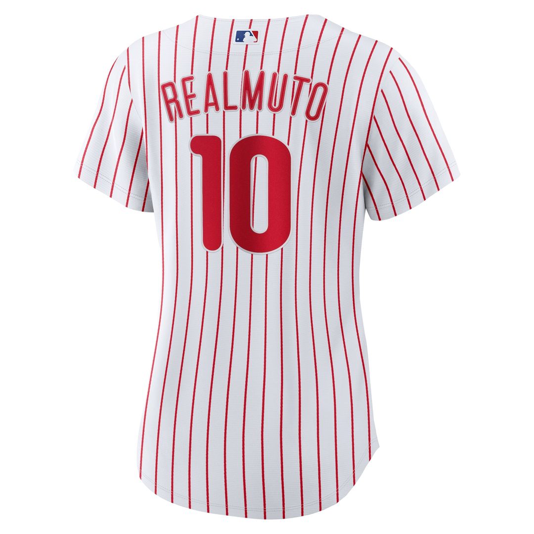 Philadelphia Phillies J.T. Realmuto Nike Women's Home Replica Jersey - White MLB Team Jersey Baseball Fan Apparel