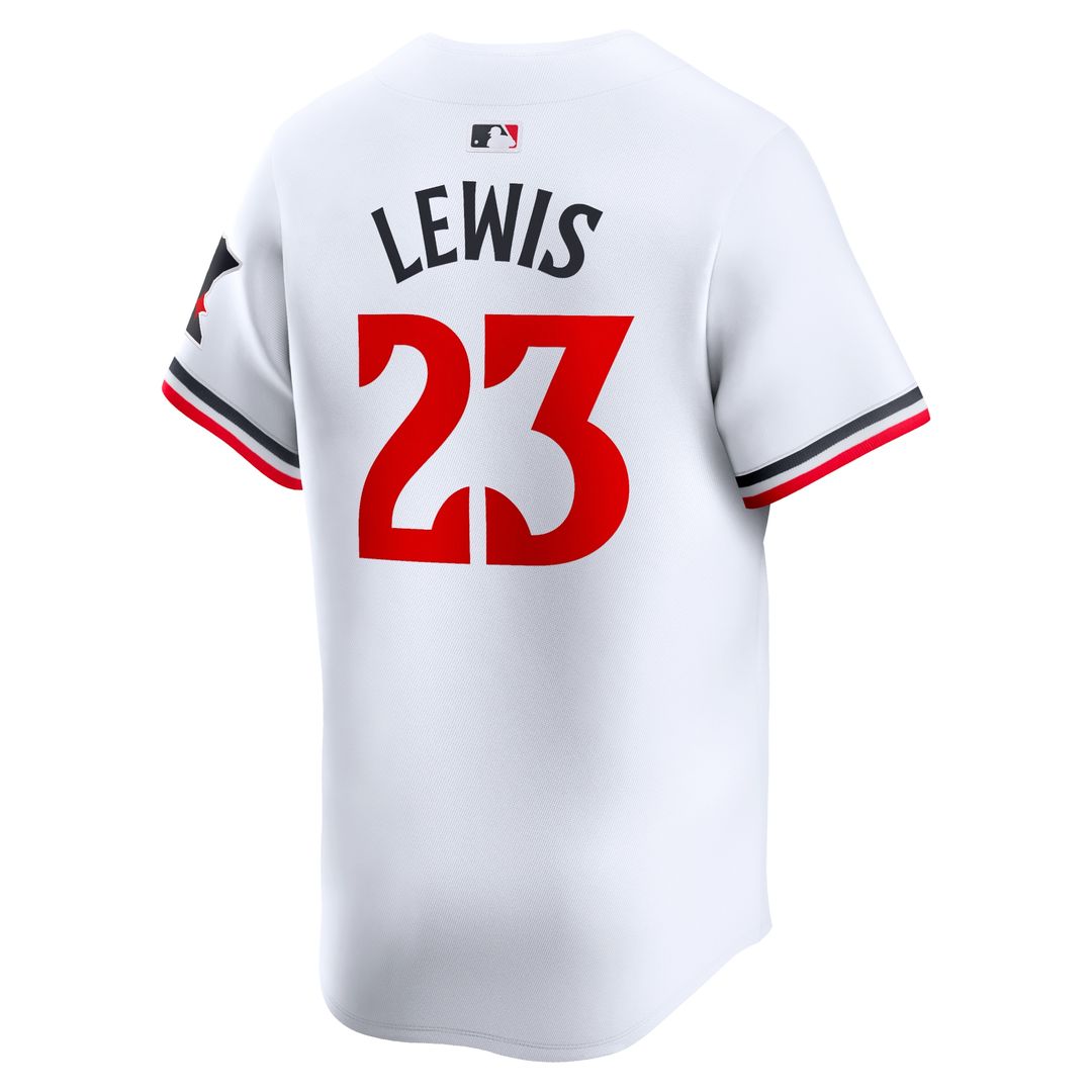 Minnesota Twins Royce Lewis Nike Home Limited Player Jersey - White MLB Team Jersey Baseball Fan Apparel