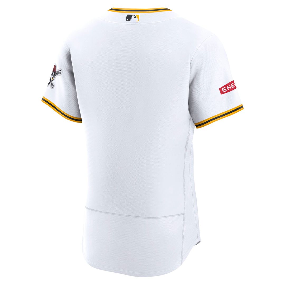 Pittsburgh Pirates Nike Home Authentic Jersey - White MLB Team Jersey Baseball Fan Apparel