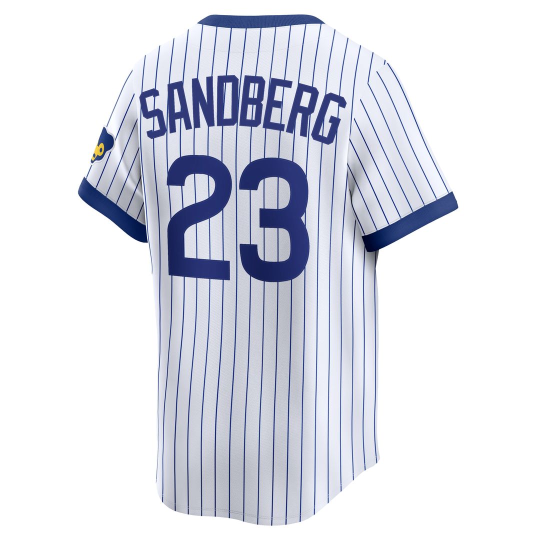 Chicago Cubs Ryne Sandberg Nike Throwback Cooperstown Limited Jersey - Royal MLB Team Jersey Baseball Fan Apparel
