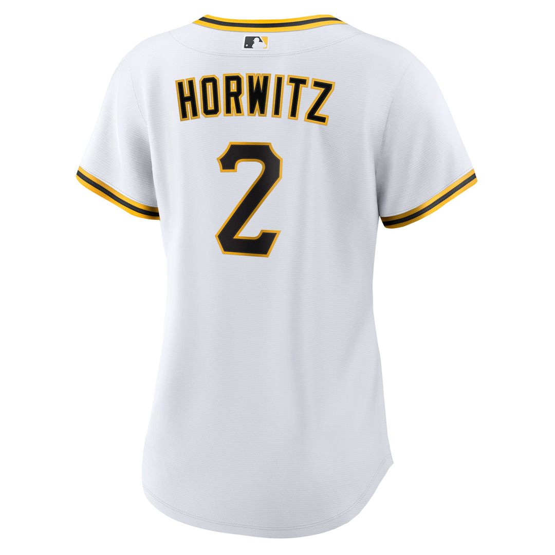 Pittsburgh Pirates Spencer Horwitz Nike Women's Home Replica Jersey - White MLB Team Jersey Baseball Fan Apparel
