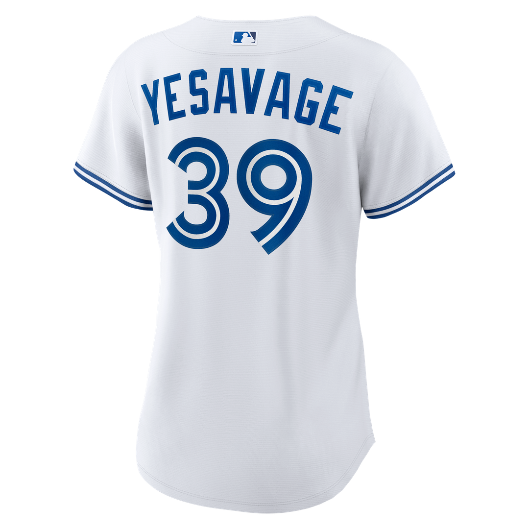 Toronto Blue Jays Trey Yesavage Nike Women's Home Replica Jersey - White MLB Team Jersey Baseball Fan Apparel