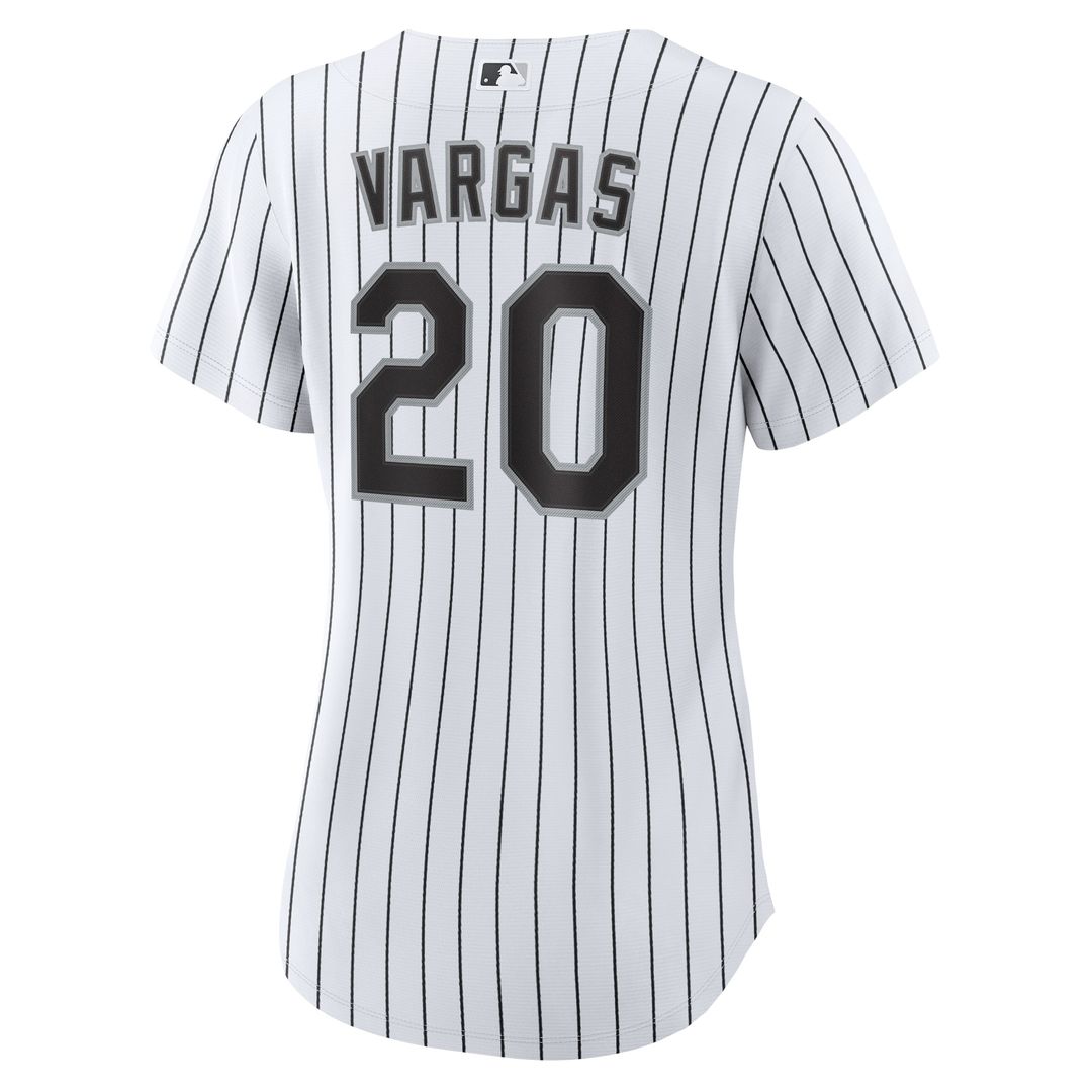 Chicago White Sox Miguel Vargas Nike Women's Home Replica Jersey - White MLB Team Jersey Baseball Fan Apparel