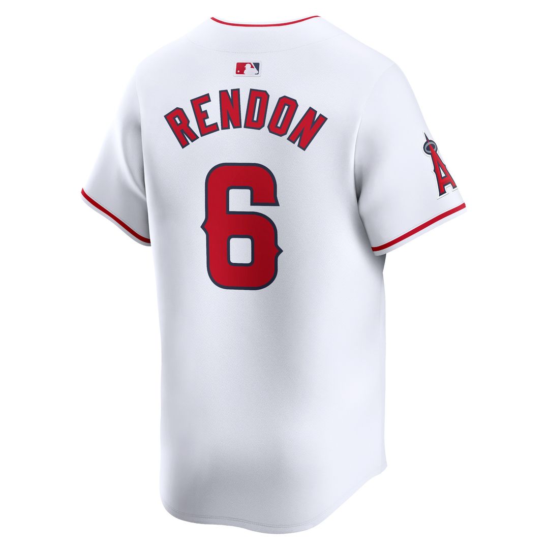 Los Angeles Angels Anthony Rendon Nike Home Limited Player Jersey - White MLB Team Jersey Baseball Fan Apparel
