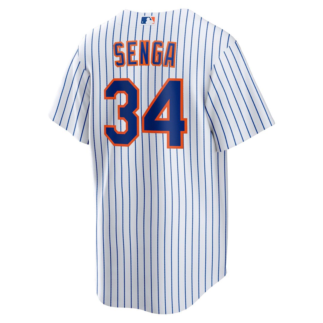 New York Mets Kodai Senga Nike Home Replica Player Jersey - White/Royal MLB Team Jersey Baseball Fan Apparel