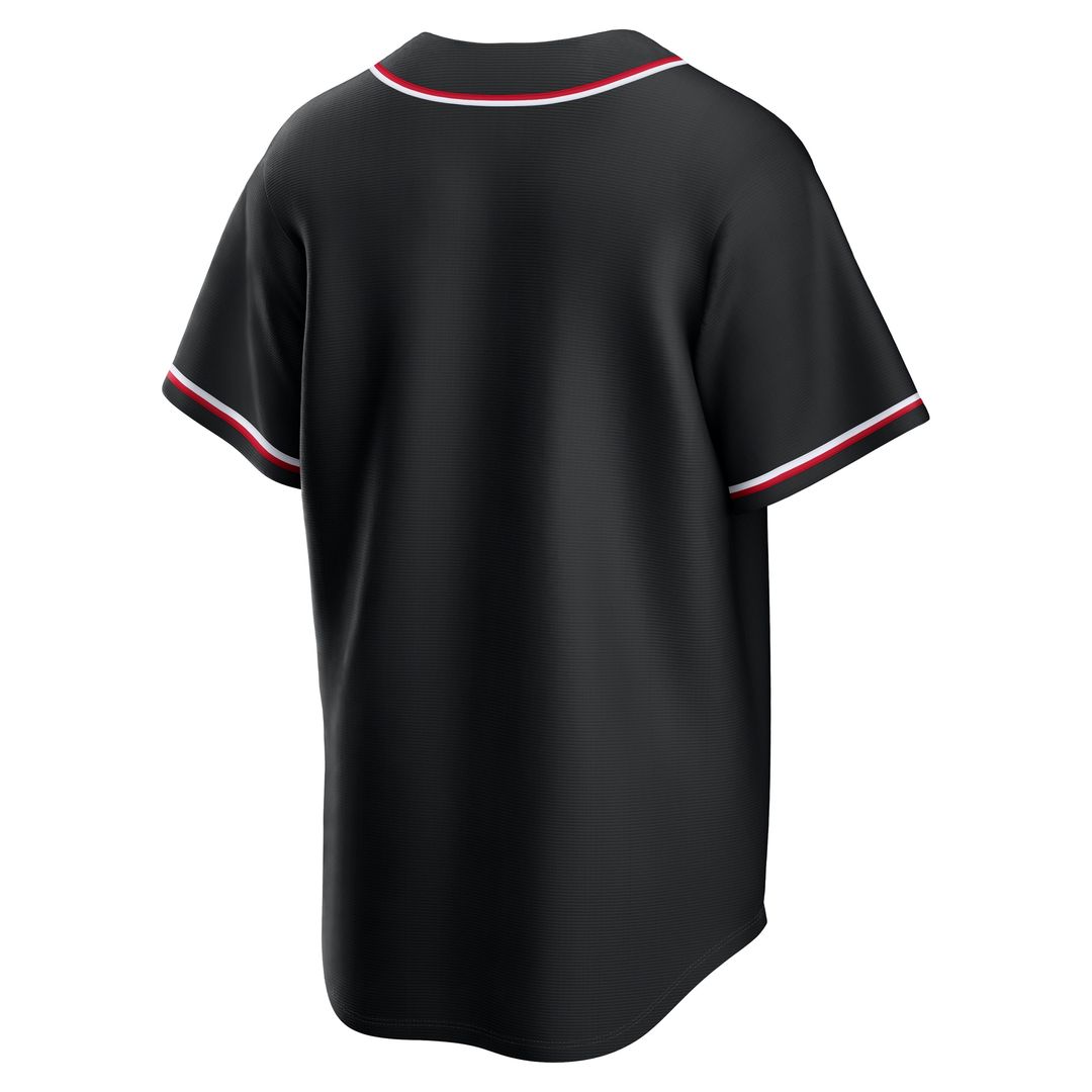 Philadelphia Phillies Nike Fashion Replica Black Out Jersey MLB Team Jersey Baseball Fan Apparel