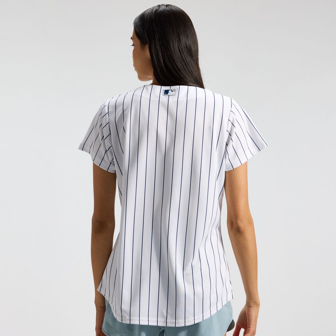 New York Yankees Nike Women's Home Replica Team Jersey - White MLB Team Jersey Baseball Fan Apparel