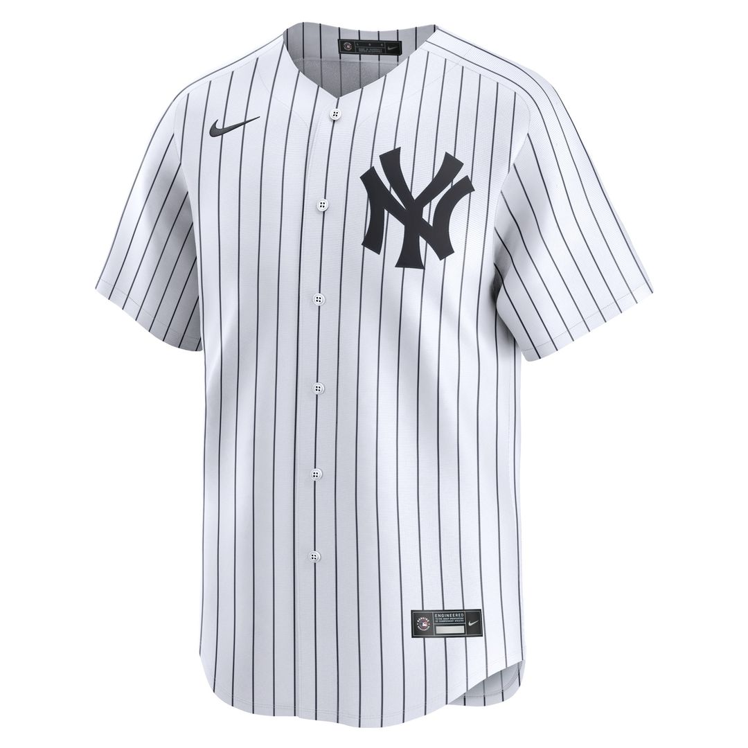 New York Yankees Gerrit Cole Nike Home Limited Player Jersey - White MLB Team Jersey Baseball Fan Apparel