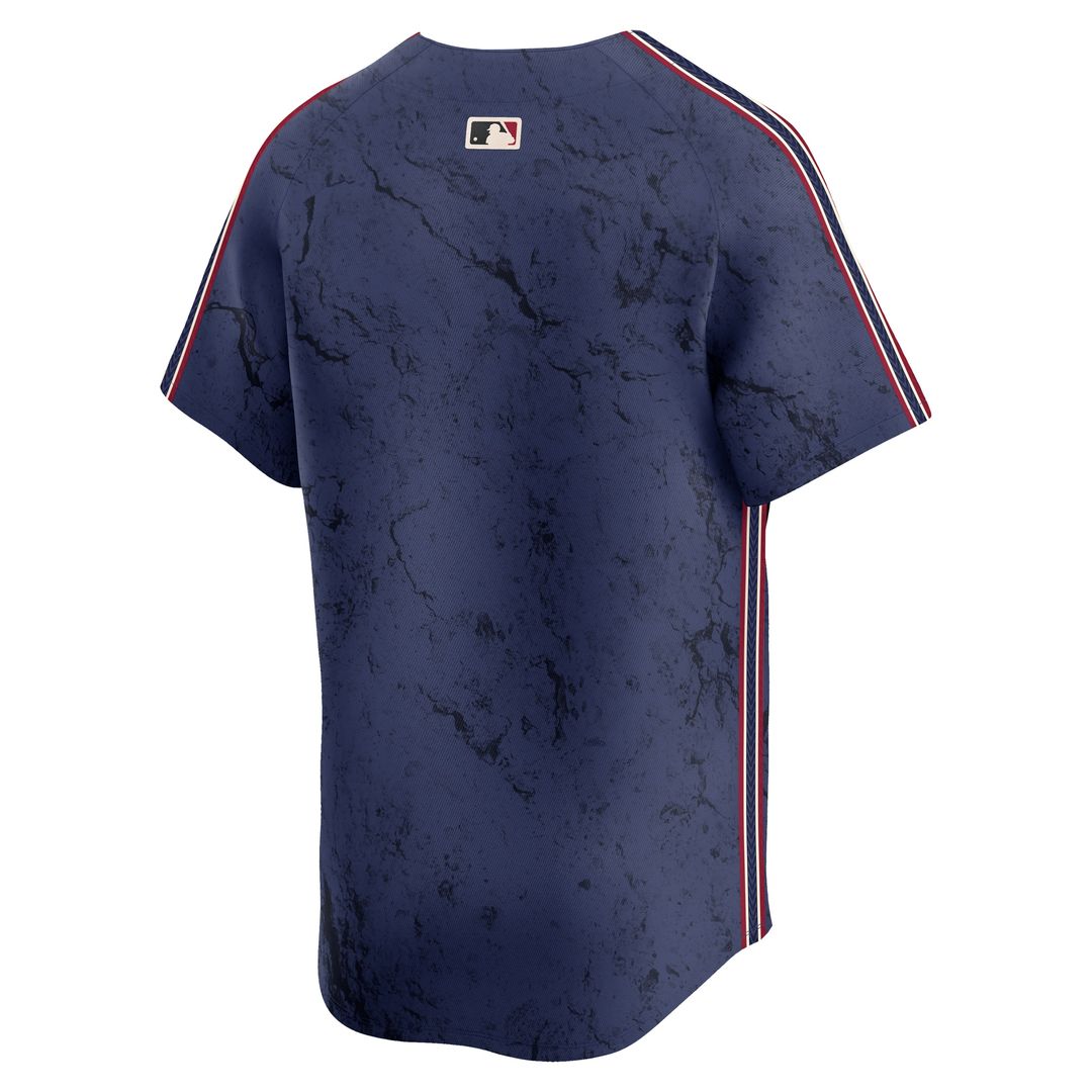 Cleveland Guardians Nike City Connect Limited Jersey - Navy MLB Team Jersey Baseball Fan Apparel