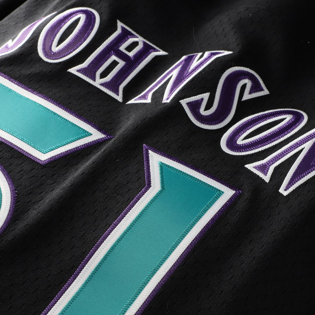 Arizona Diamondbacks Randy Johnson Mitchell & Ness Cooperstown Mesh Batting Practice Button - Up Jersey - Black MLB Team Jersey Baseball Fan Apparel