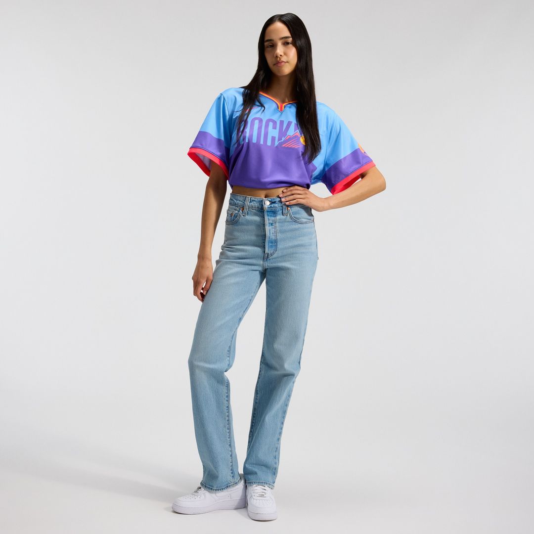 Colorado Rockies Nike Women's 2025 City Connect Limited Jersey - Purple/Light Blue MLB Team Jersey Baseball Fan Apparel