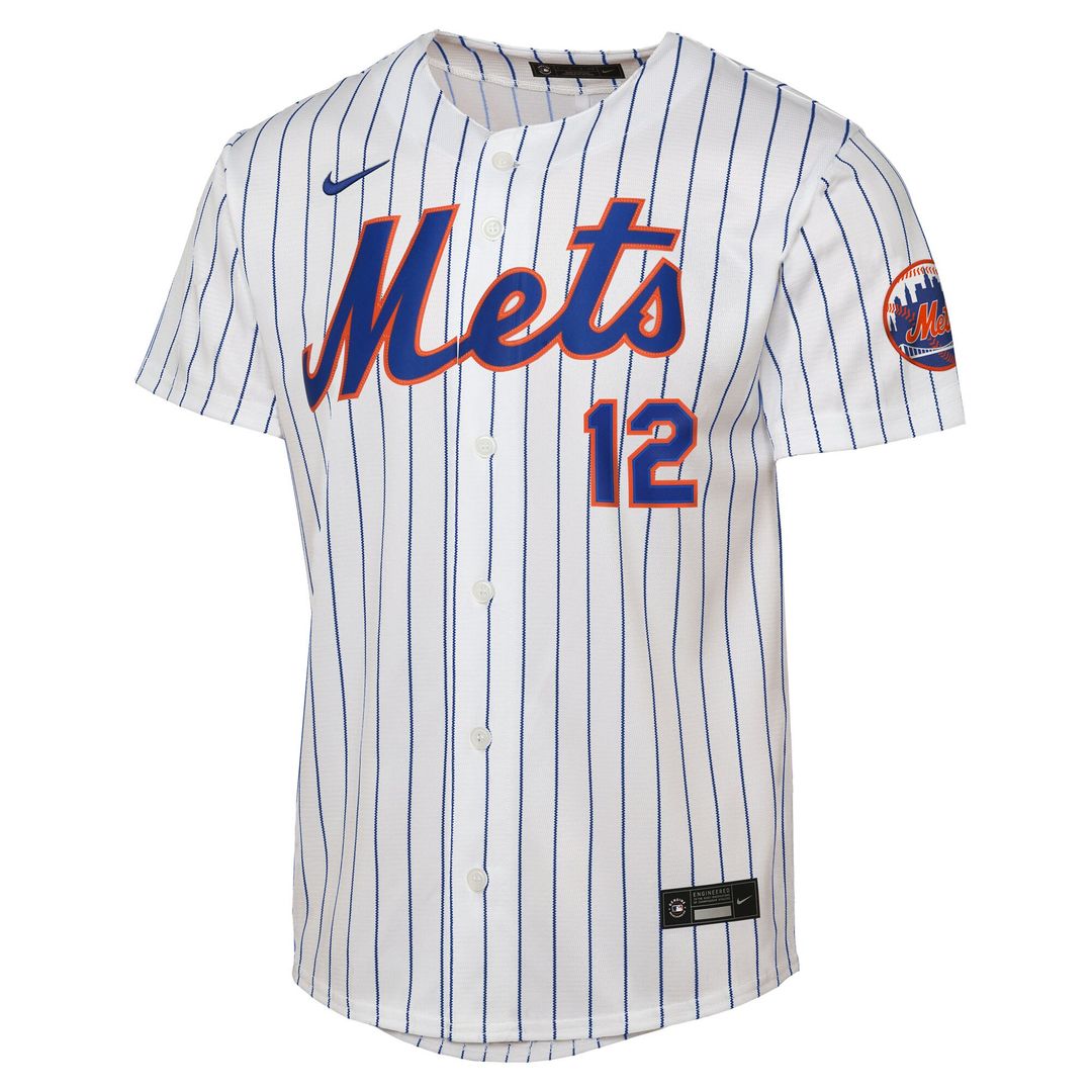 New York Mets Francisco Lindor Nike Youth Road Stadium Player Jersey - Gray MLB Team Jersey Baseball Fan Apparel